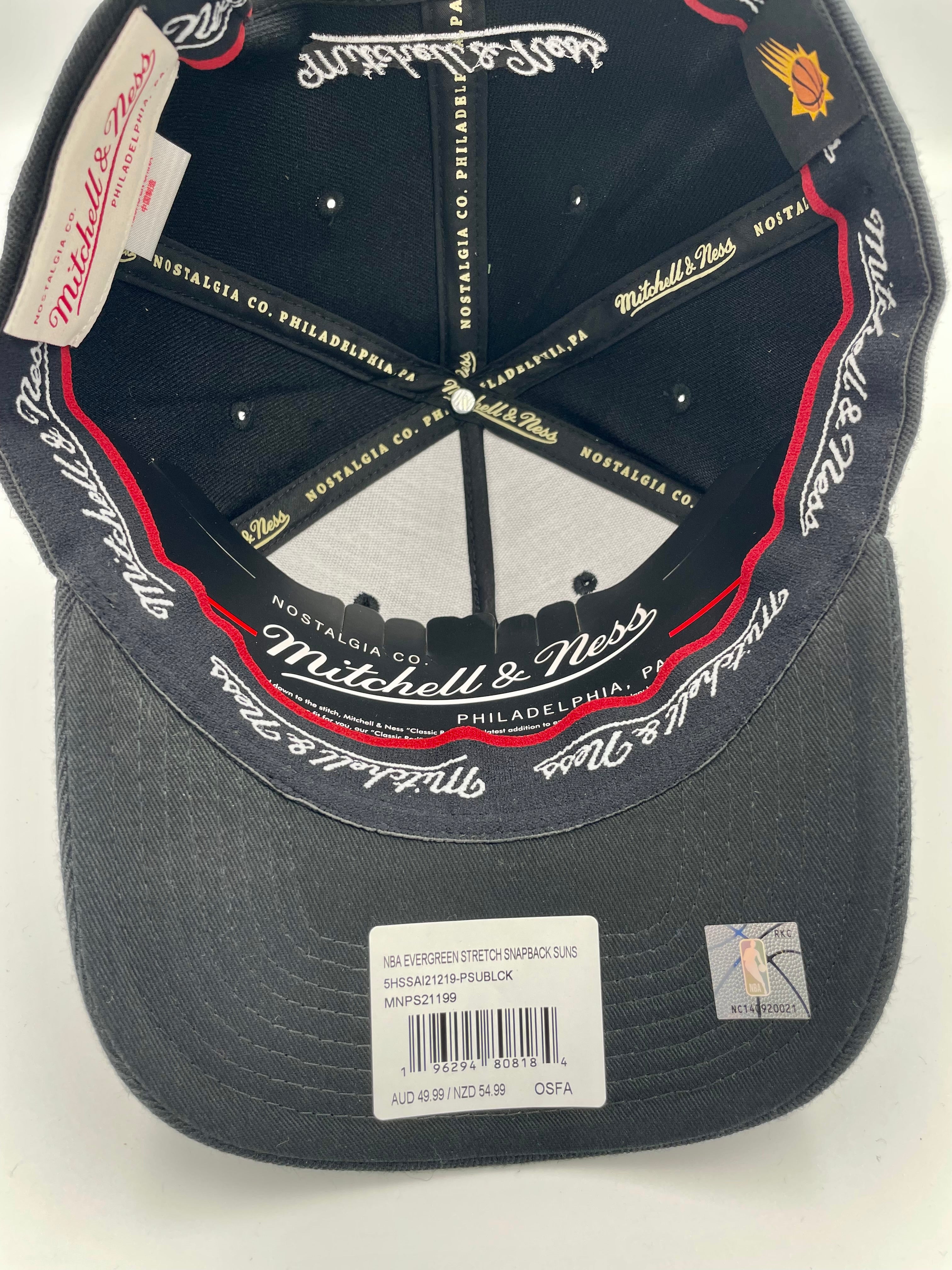Phoenix Suns Hat - Team Evergreen NBA Snapback Cap - Mitchell & Ness